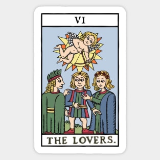 the lovers Sticker